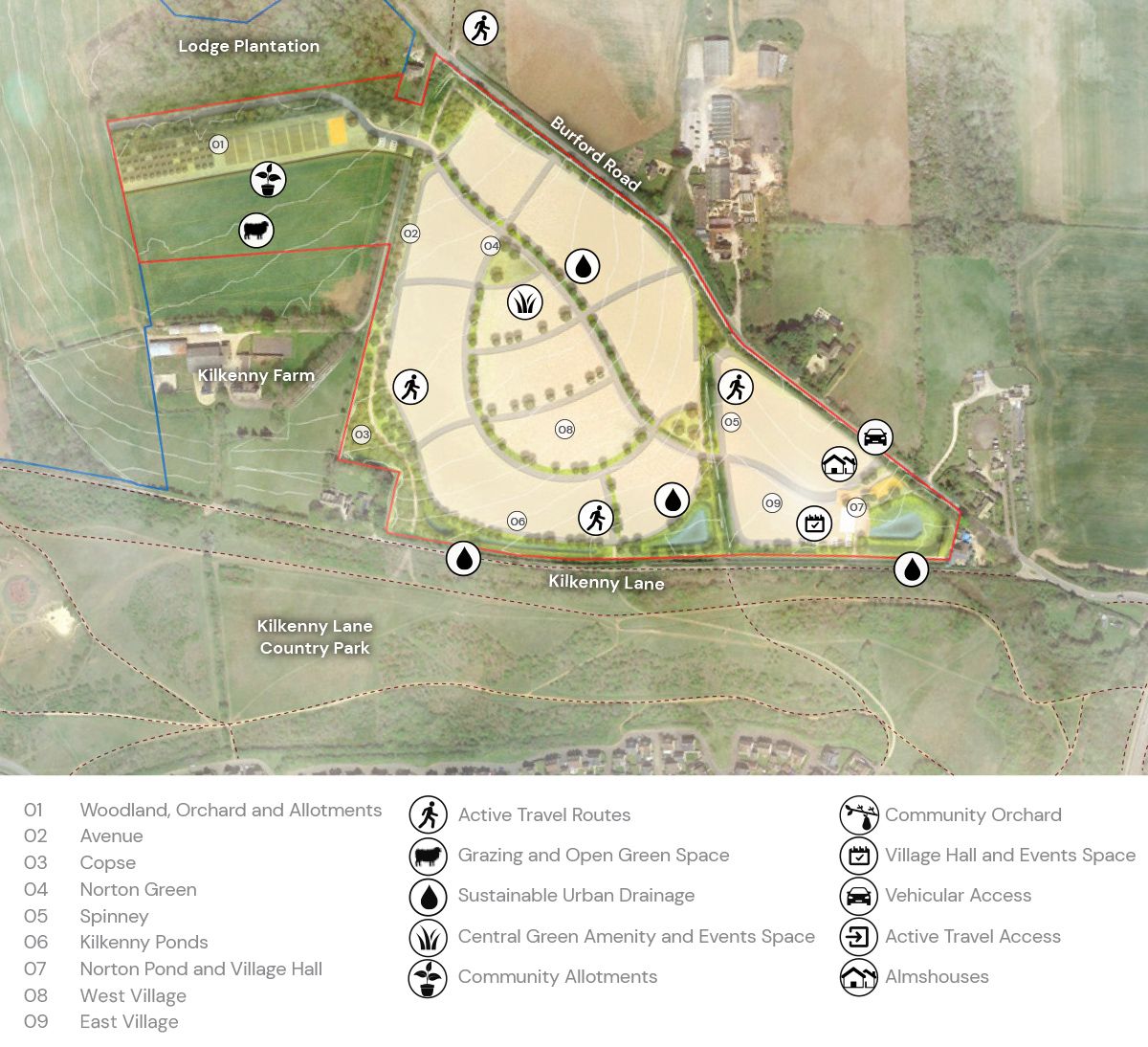 Kilkenny Farm Illustrative Master Plan