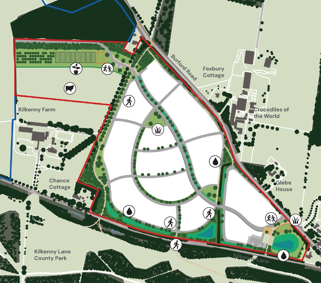 Outline Master Plan for Kilkenny Farm, Carterton